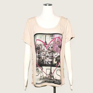 Style&co. Cinched Statement Top NWT